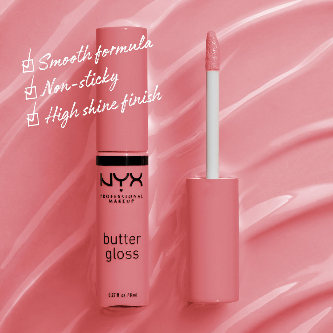 Butter Gloss, Non-Sticky Lip Gloss - Tiramisu (Brown)