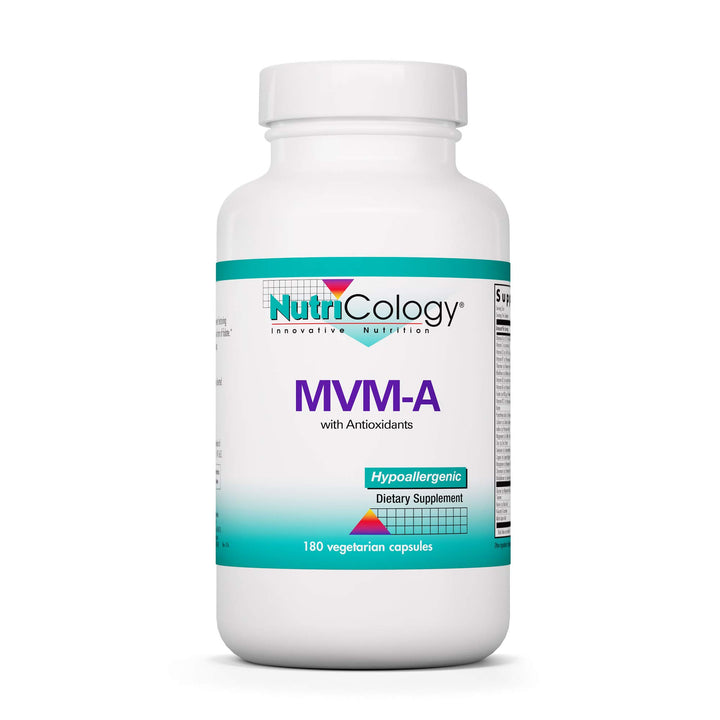 MVM-A Supplement - Multivitamin for Men & Women, with Iron, Daily Vitamins, for Adults, High Potency, Bioavailable, Vegetarian Capsules - 180 Count