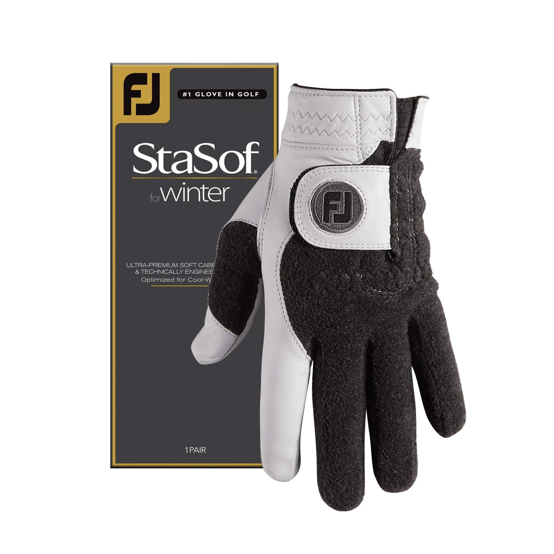 StaSof Winter Gloves, Pearl, Cadet Large, Pair