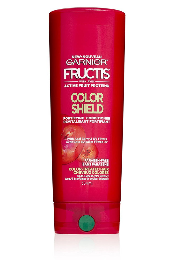 Fructis Color Shield Anti-Fade Conditioner for Color Treated Hair, 12 Fl Oz, 1 Count (Packaging May Vary)