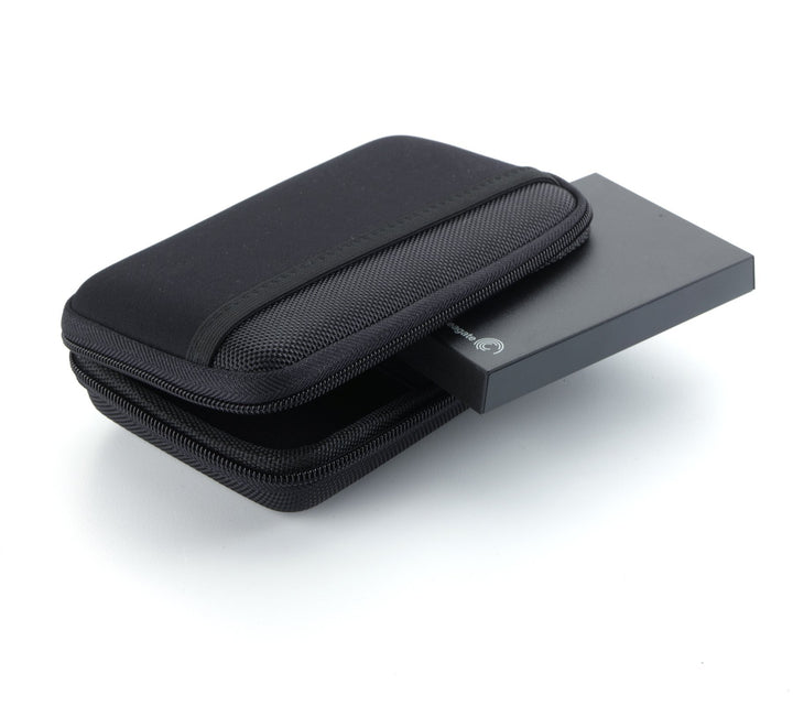 DL-64-BK Portable EVA Hard Drive Carrying Case Pouch, Black