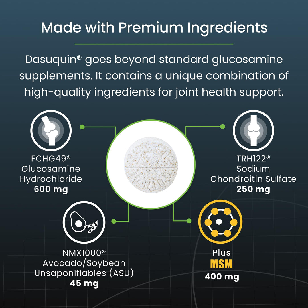 Nutramax Dasuquin with MSM Joint Health Supplement for Small to Medium Dogs - With Glucosamine, MSM, Chondroitin, ASU, Boswellia Serrata Extract, and Green Tea Extract, 150 Chewable Tablets