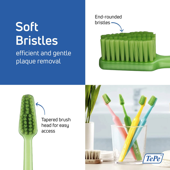 Good Soft-Bristle Toothbrush for Adults and Teens, Pack of 1, Regular