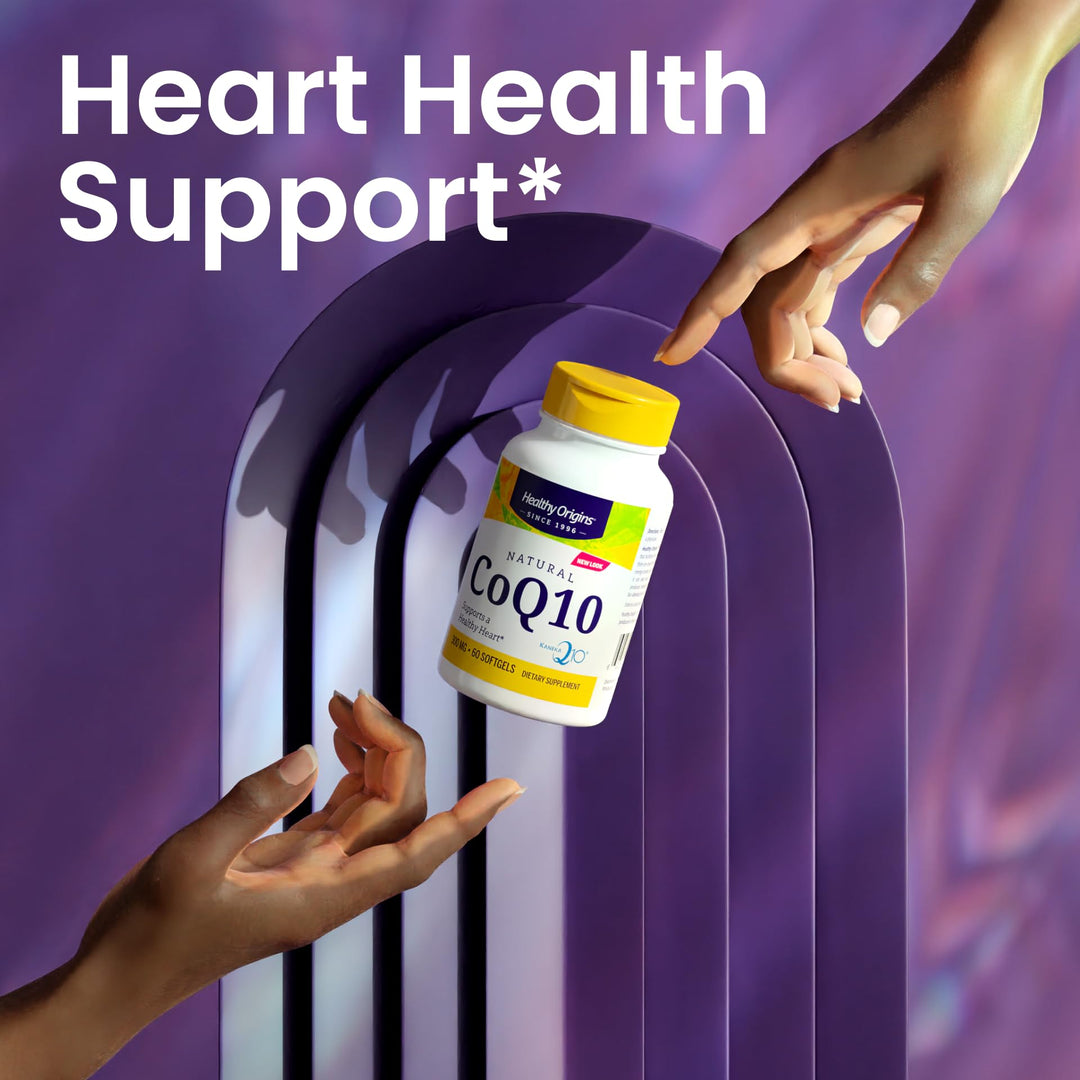 CoQ10 (Kaneka Q10), 300 mg - Heart Health & Energy Supplement - Gluten-Free & Non-GMO Supplements - 150 Softgels