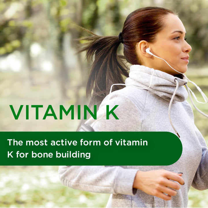 Osteo Bone Health - Immune Support & Bone & Joint Supplement with Vitamin D3, K2, Calcium, Magnesium, OptiMSM, Meriva Phytosome & More - 180 Vegetable Capsules