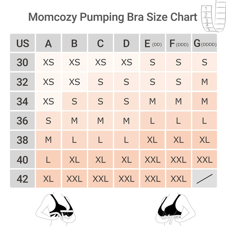 Pumping Bra, Pumping Bra Hands Free 3 Pack Comfortable All Day Wear Pumping and Nursing Bra in One Holding Breast Pump for Spectra, Lansinoh, Medela