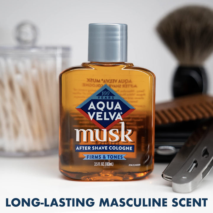 After Shave, Musk, 3.5 Ounce
