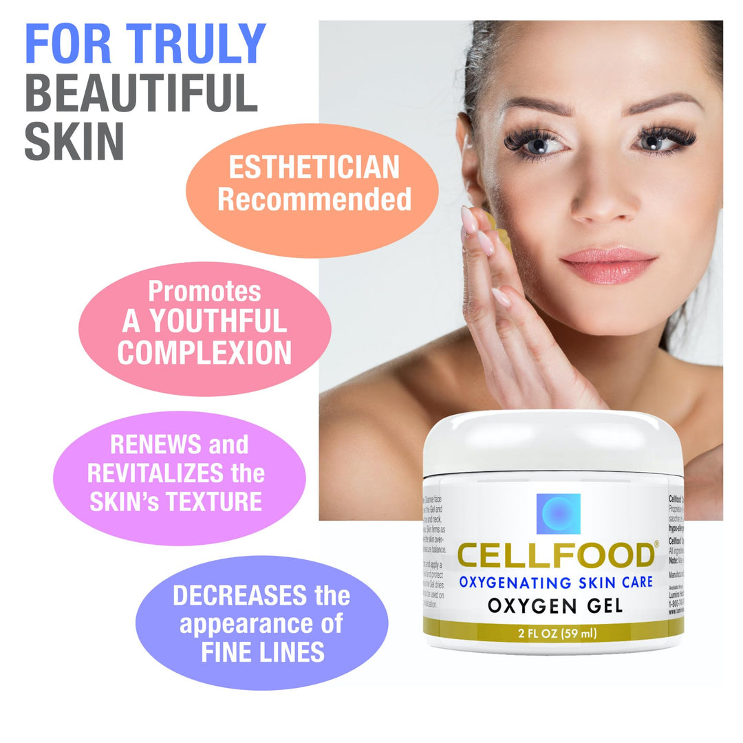 Cellfood Skin Care Oxygen Gel 2 oz AD