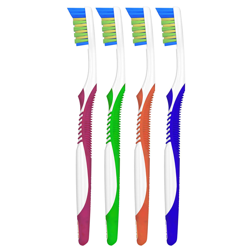 40 Soft Bristles Complete Deep Clean Toothbrush, 4 Count