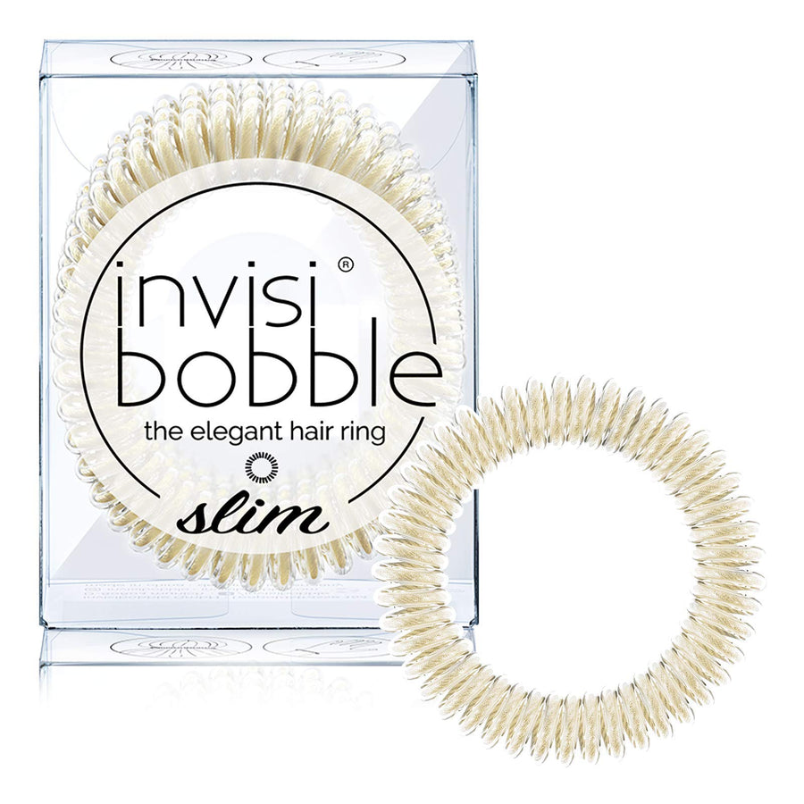 Slim Hair Ties Stay Gold