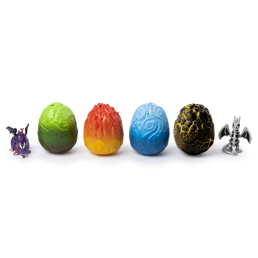 Dragamonz, Ultimate Dragon 6 Pack, Collectible Figure & Trading Card Game, for Kids Aged 5 & Up