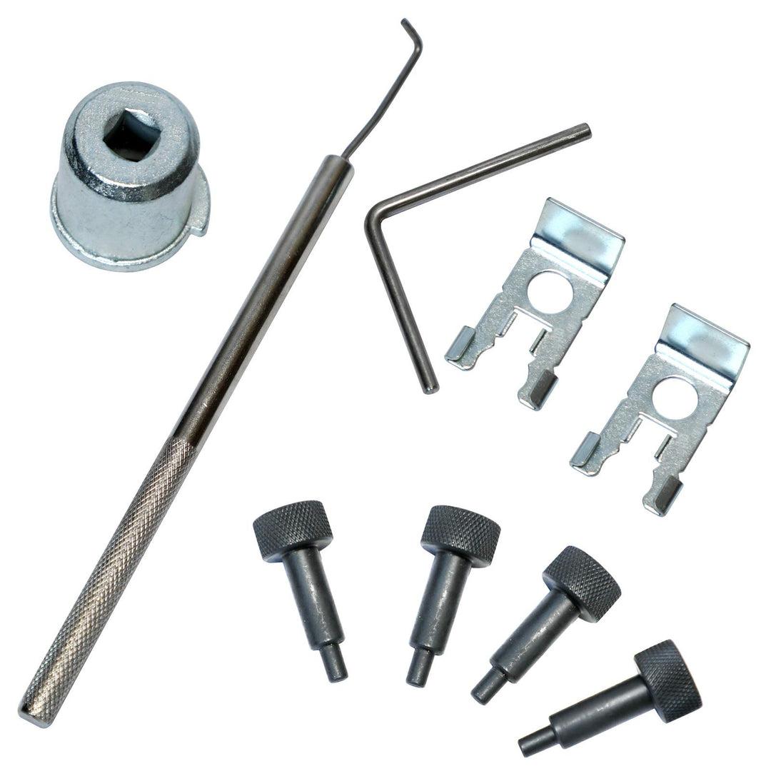 2006-2018 EA888 1.8 2.0 TSi TFSi Camshaft Crankshaft Engine Timing Tool Replace for Volkswagen Compatible with Audi VW T10352 T10355 T40271 T10368 T40267 T40266 T40267 T10060A T40011