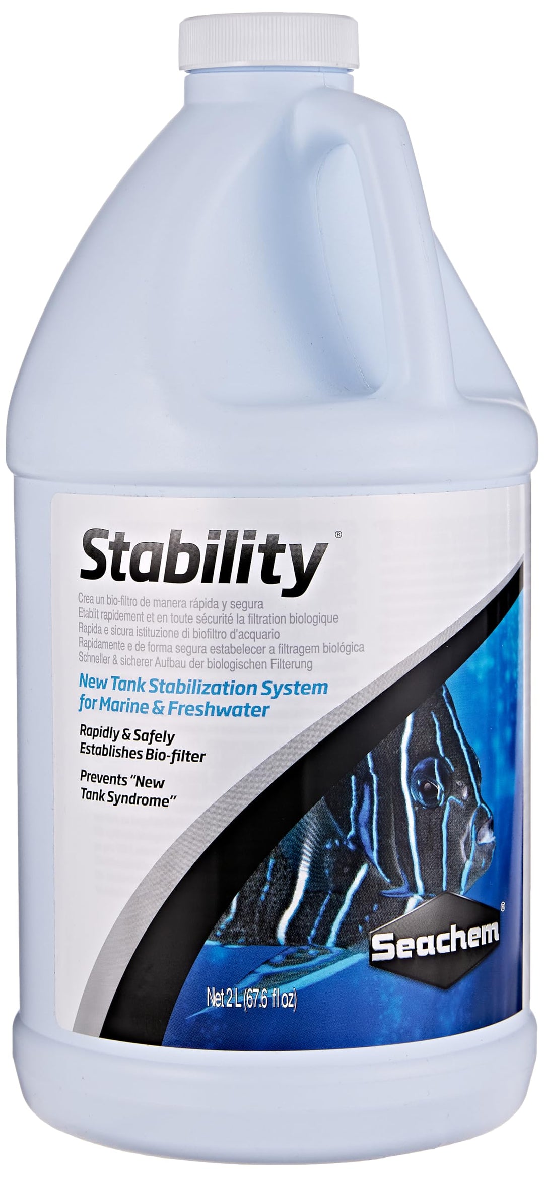 Stability Fish Tank Stabilizer - For Freshwater and Marine Aquariums 2L / 67.6 oz