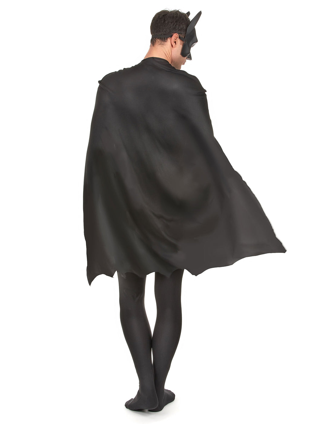 Mens DC Comics The Dark Knight Rises Batman Cape and Mask Set, One Size, Black