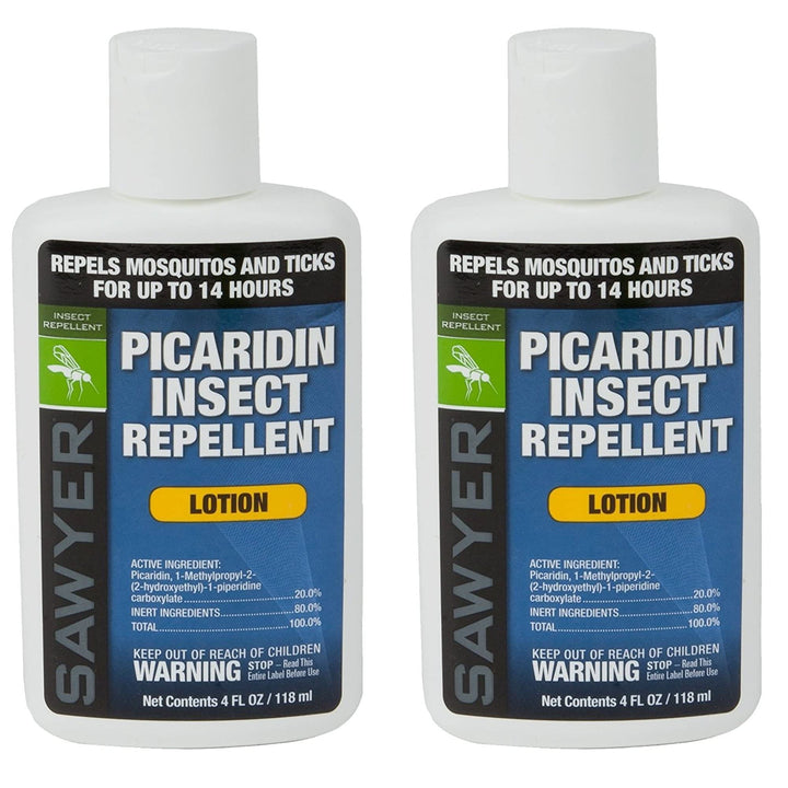 Premium Insect Repellent with 20 Picaridin Lotion 4-Ounce 2 Pack