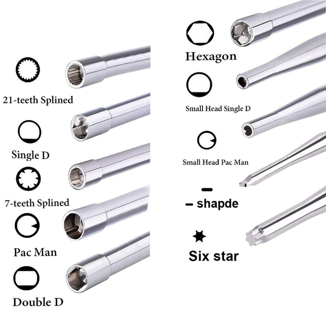 Carburetor Adjustment Screwdriver Tools, Carburetor Adjusting Tool (10pcs) for Common 2 Cycle Carburator Small Engine Carburetor Adjusting Tool with Carburetor Cleaning Brush Needle Kit