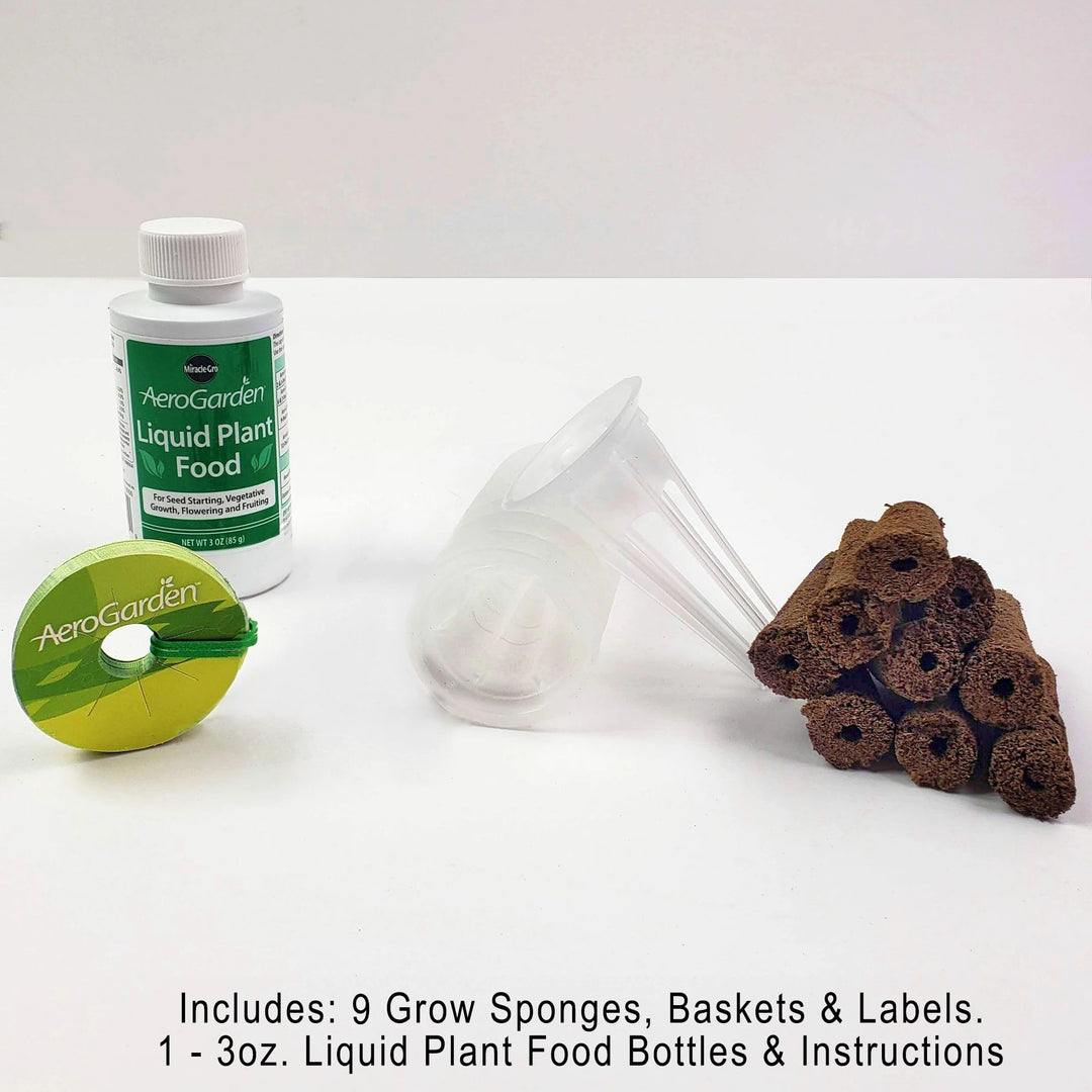 Grow Anything Seed Pod Kit for Hydroponic Indoor Garden, 9-Pod