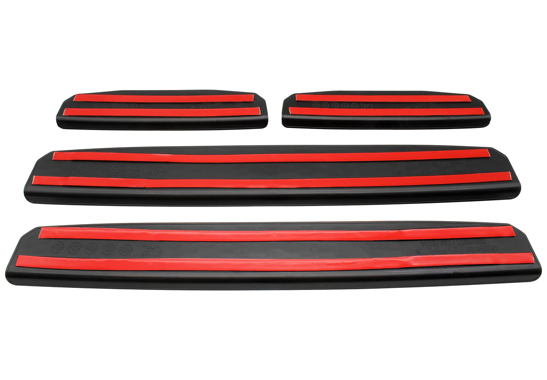 Door Sill Guards Protectors for Jeep Wrangler JL JLU 18-22 Door Entry Guards Protectors Scuff Plate Cover for Jeep Wrangler JL JLU 2018-2022 & Gladiator JT 2020-2022 Accessories (4PCS)