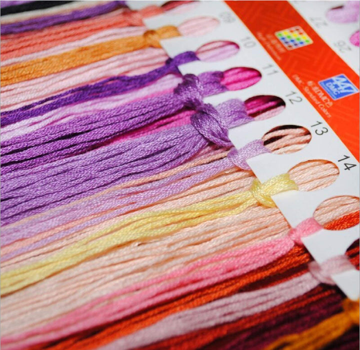 Moon Cross Stitch Kits for Adults, Full Range of Embroidery Starter Kit for Beginners Cross-Stitch Kits 11CT Stamped Pre-Printed Pattern, 3Strands Cross-Stitching DIY for Crafts Decor, 14.17x14.17inch