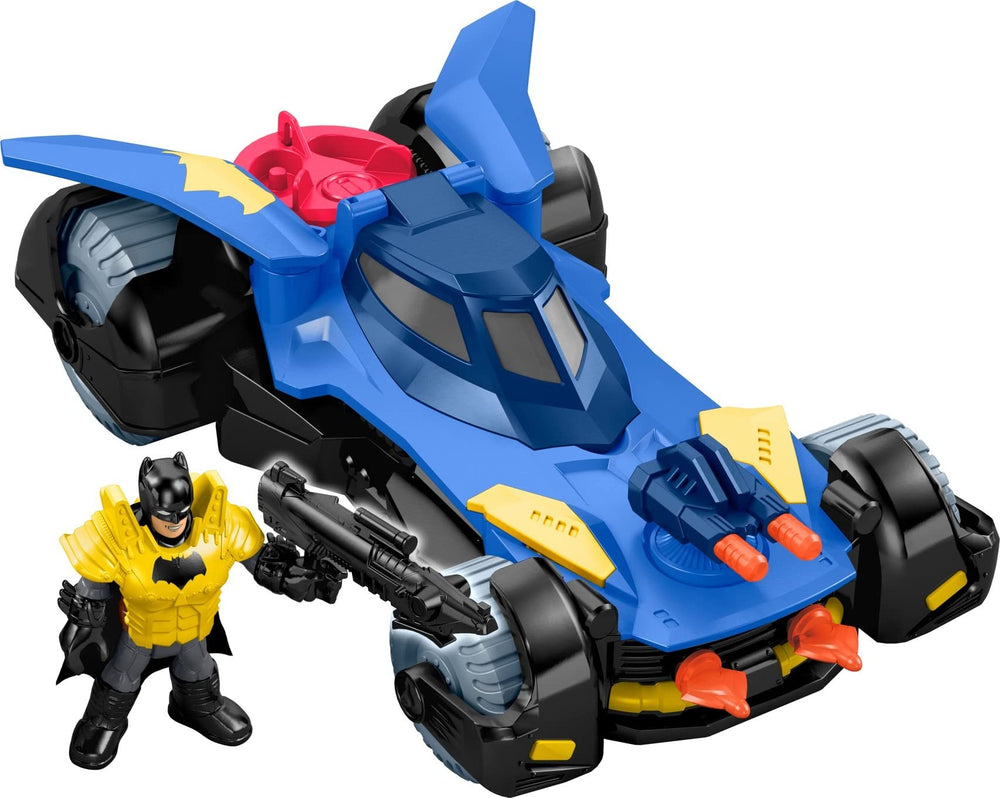 Imaginext DC Super Friends Batman Toy Batmobile Vehicle & Figure Set for Preschool Pretend Play Kids Ages 3+ Years