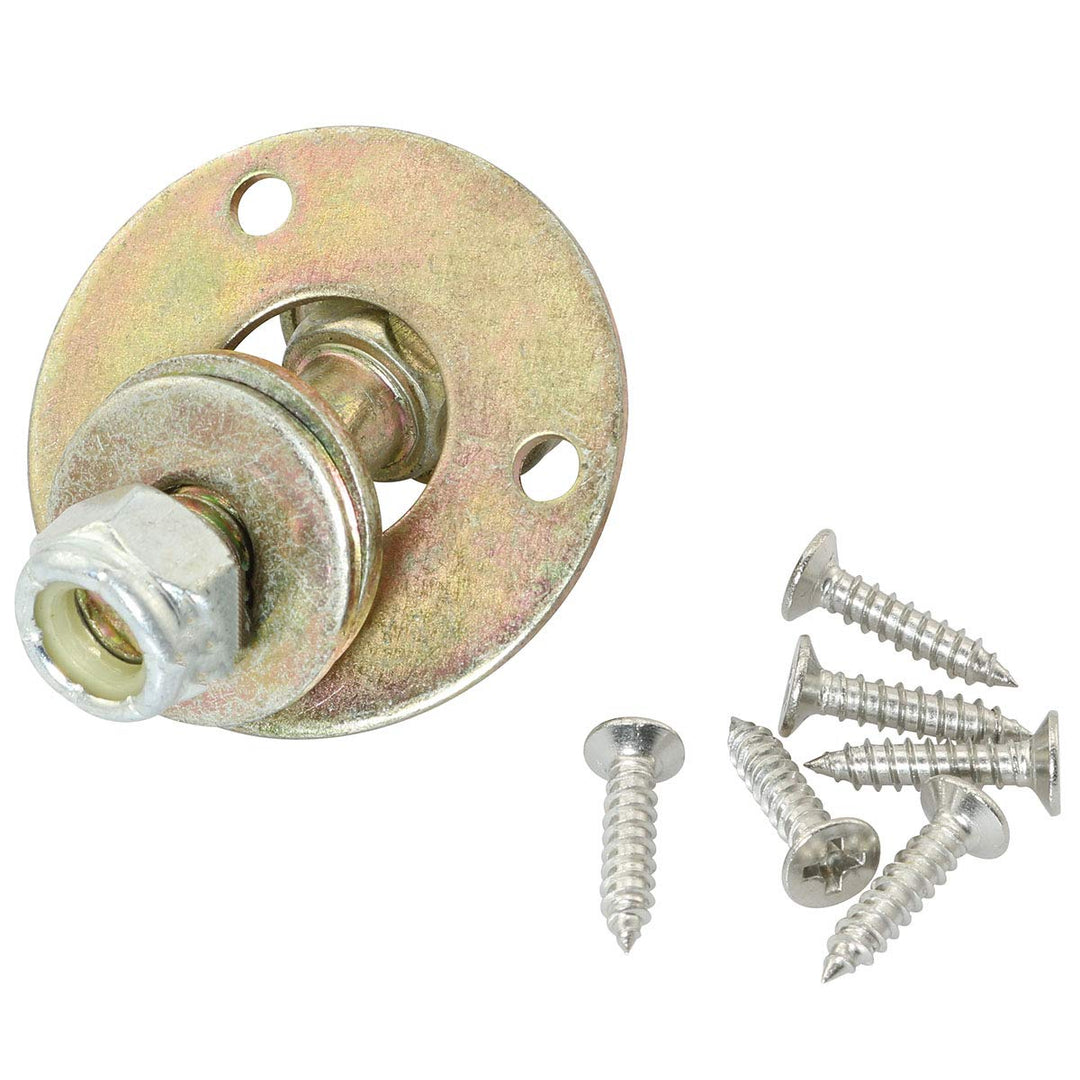 1 Set Rocking Chair Accessories Rocker Bearing Connecting Fittings Furniture Connecting Fitting Screw kit with 6 Screws