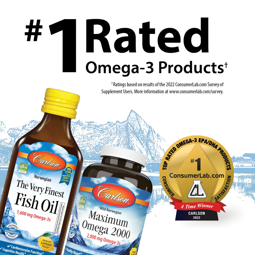 Laboratories Very Finest Fish Oil Orange for Kids, 200ml