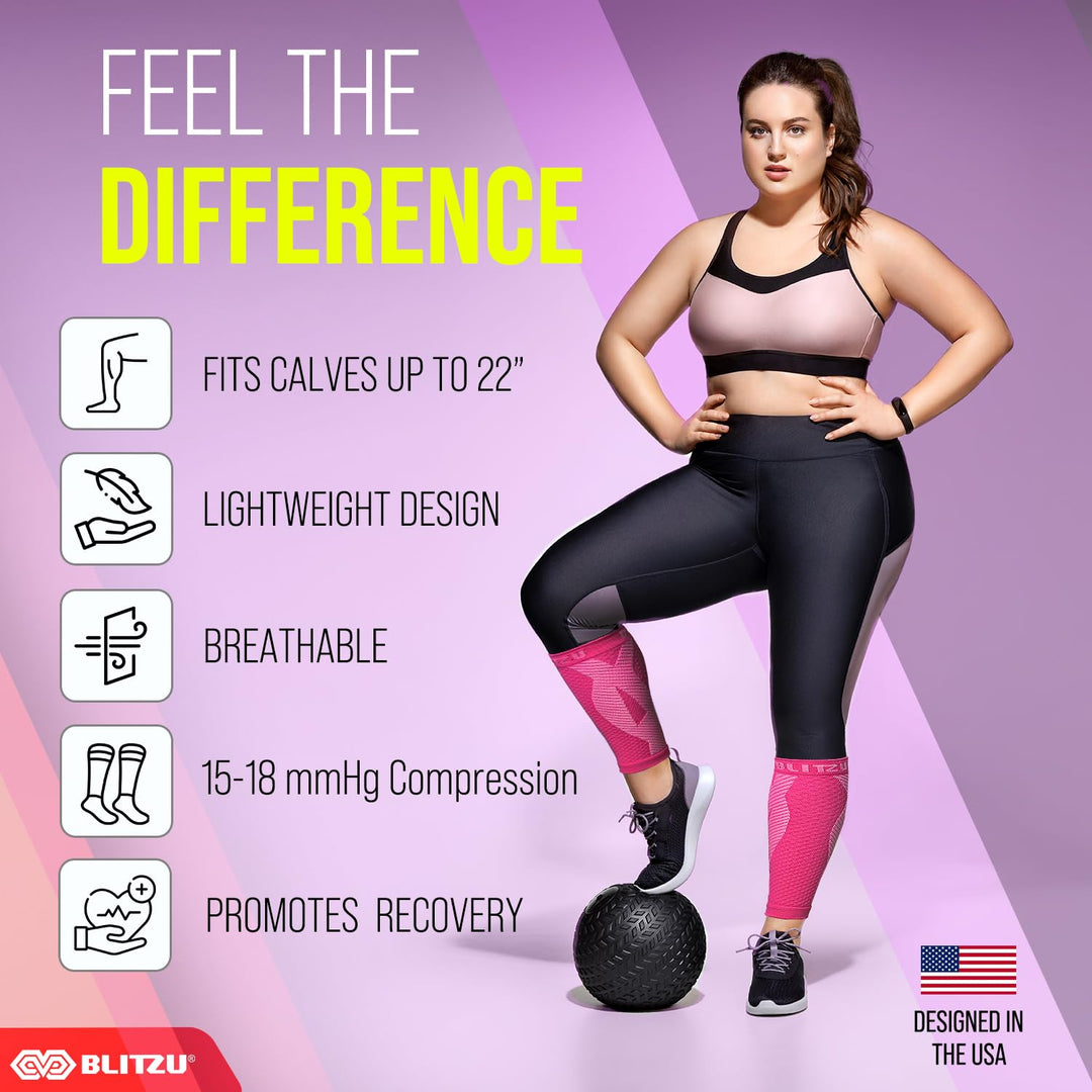Footless Compression Socks for Women Men Kids Compression Stockings Leg Compression Sleeve Compression Socks Wide Calf Foot Compression Sleeve Compression Wrap Calf Sleeves White XXL