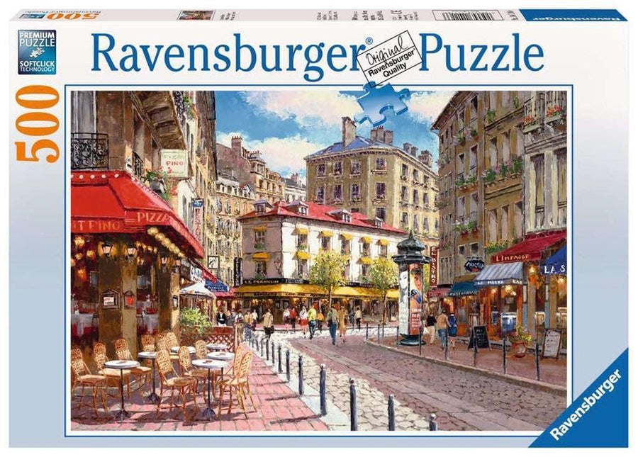 Quaint Shops 500 Piece Jigsaw Puzzle for Adults – Every Piece is Unique, Softclick Technology Means Pieces Fit Together Perfectly