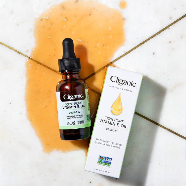 100% Pure Vitamin E Oil for Skin, Hair & Face - 30,000 IU, Non-GMO Verified | Natural D-Alpha Tocopherol