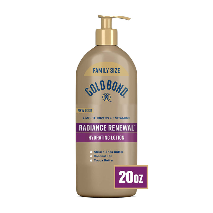 Radiance Renewal Hydrating Lotion, 20 oz., for Visibly Dry Skin, Family Size