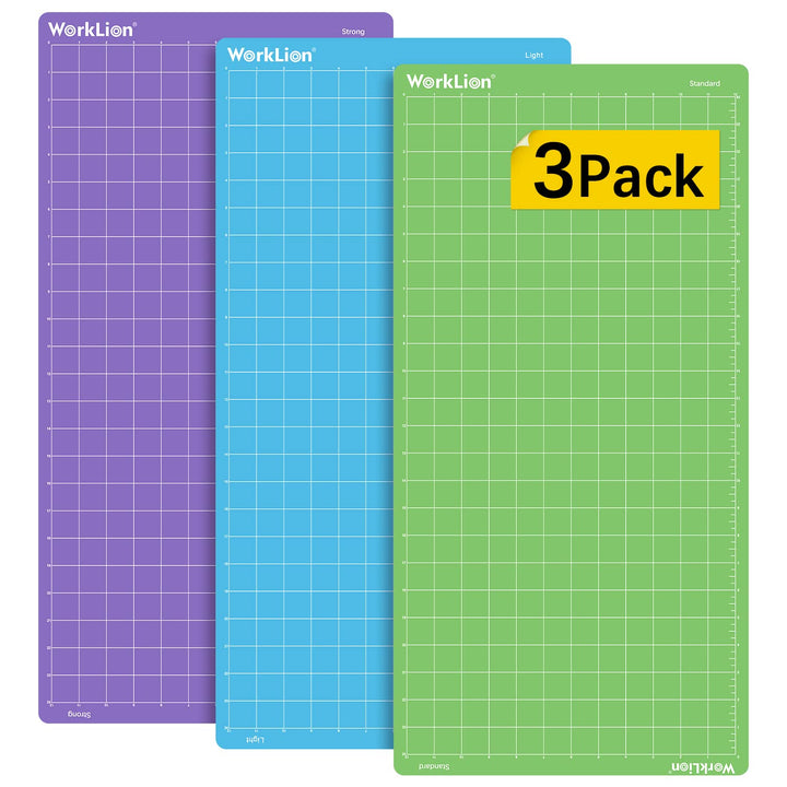Cutting Mat 12x24 for Cricut: Cricut Explore One/Air/Air 2/Maker Variety Adhesive Sticky(Standard adhesive,Light adhesive,Strong adhesive)Non-Slip Durable Mat Accessories for Cricut