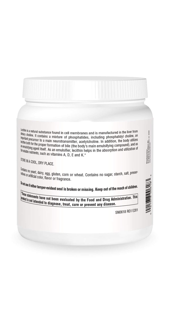 Lecithin 1200 mg, A Natural Emulsifier - 500 Softgels