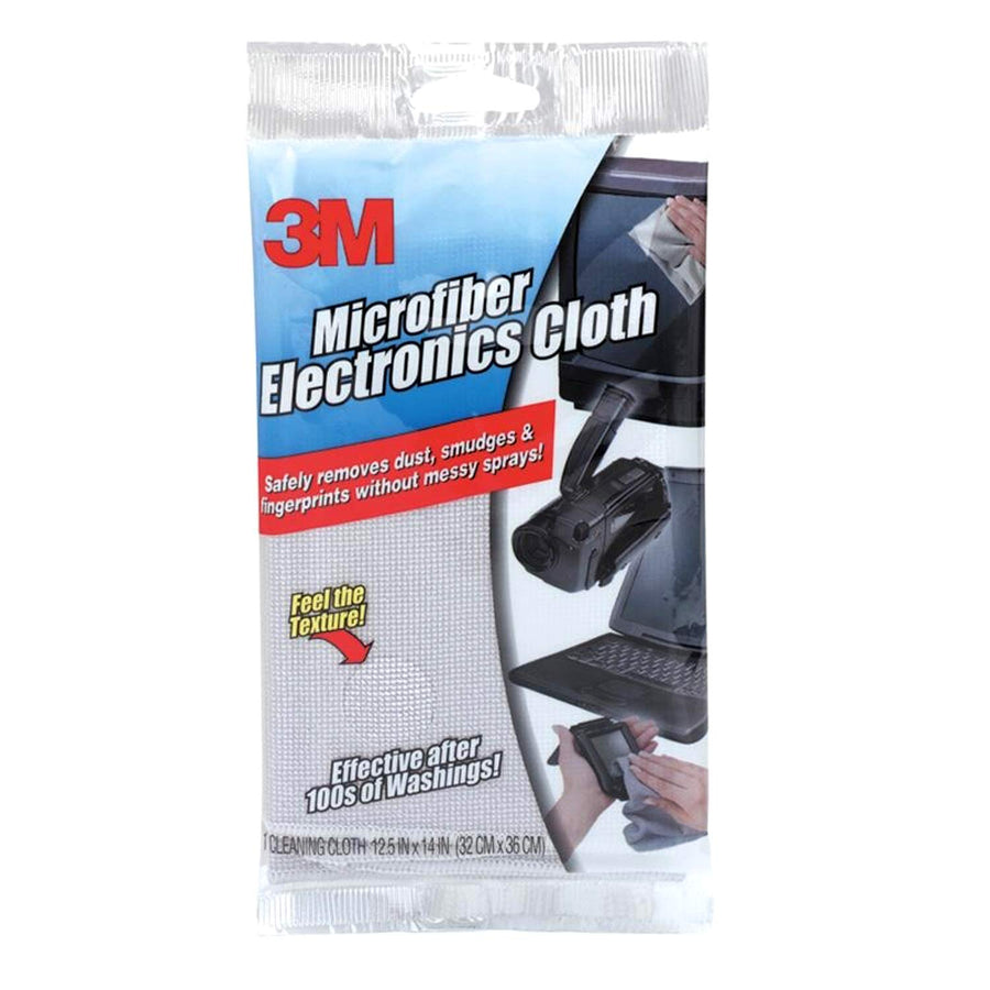 Products - - Microfiber Electronics Cleaning Cloth, 12.5 x 14.1, White - Sold As 1 Each - Keeps computers, monitors, TV screens, CD/DVD players and other electronic devices free from dust and smudges. - Safe to use on virtually any surface in t