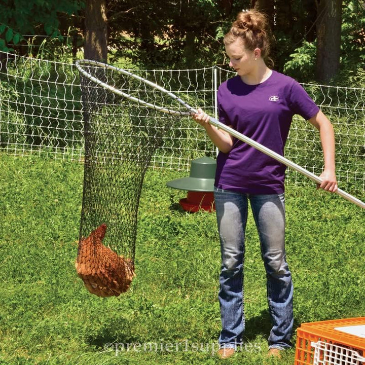 Premier EZ Catch Net (37- 57 Handle with 23 Net Opening & Teardrop Mesh)