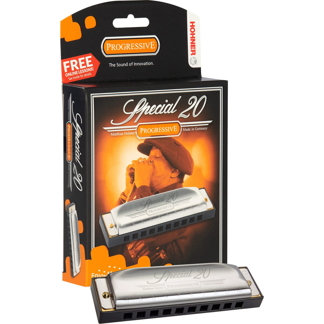 Harmonica (E Flat, Plastic, Silver, Black, Classic Line, Special Country models tuning)