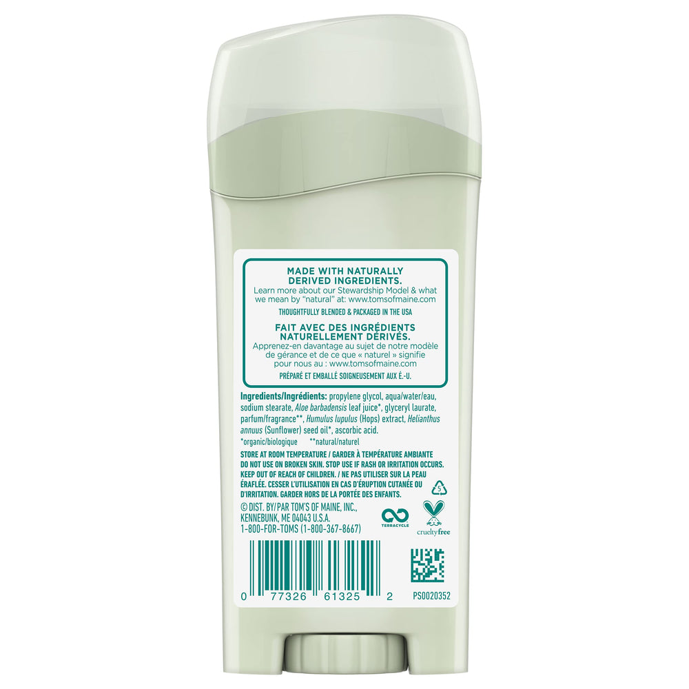 , Natural Long Lasting Aluminum Free Deodorant - Refreshing Lemongrass, 2.25 Ounce