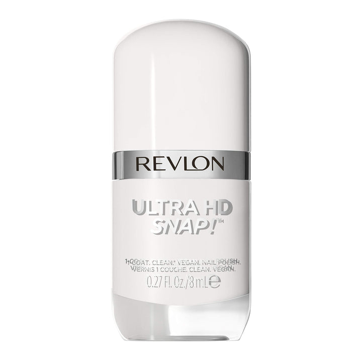 Ultra HD Snap Natural Rich Glossy Nail Colors & Polish, 100% Vegan Formula, No Base and Top Coat Needed, 001 Early Bird, 0.27 Fl Oz