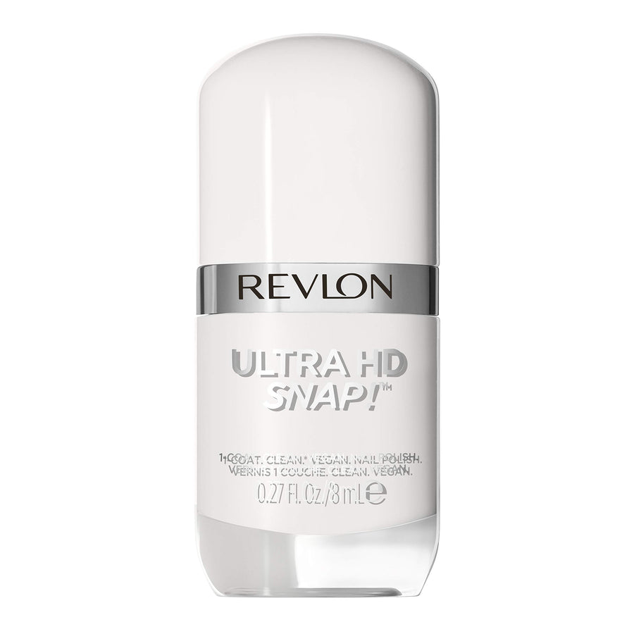 Ultra HD Snap Natural Rich Glossy Nail Colors & Polish, 100% Vegan Formula, No Base and Top Coat Needed, 001 Early Bird, 0.27 Fl Oz
