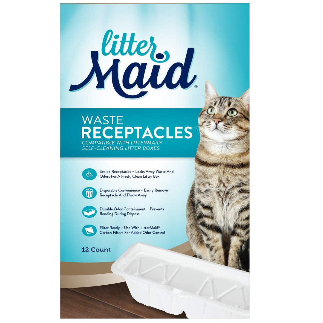 Waste Receptacles, 12 Count