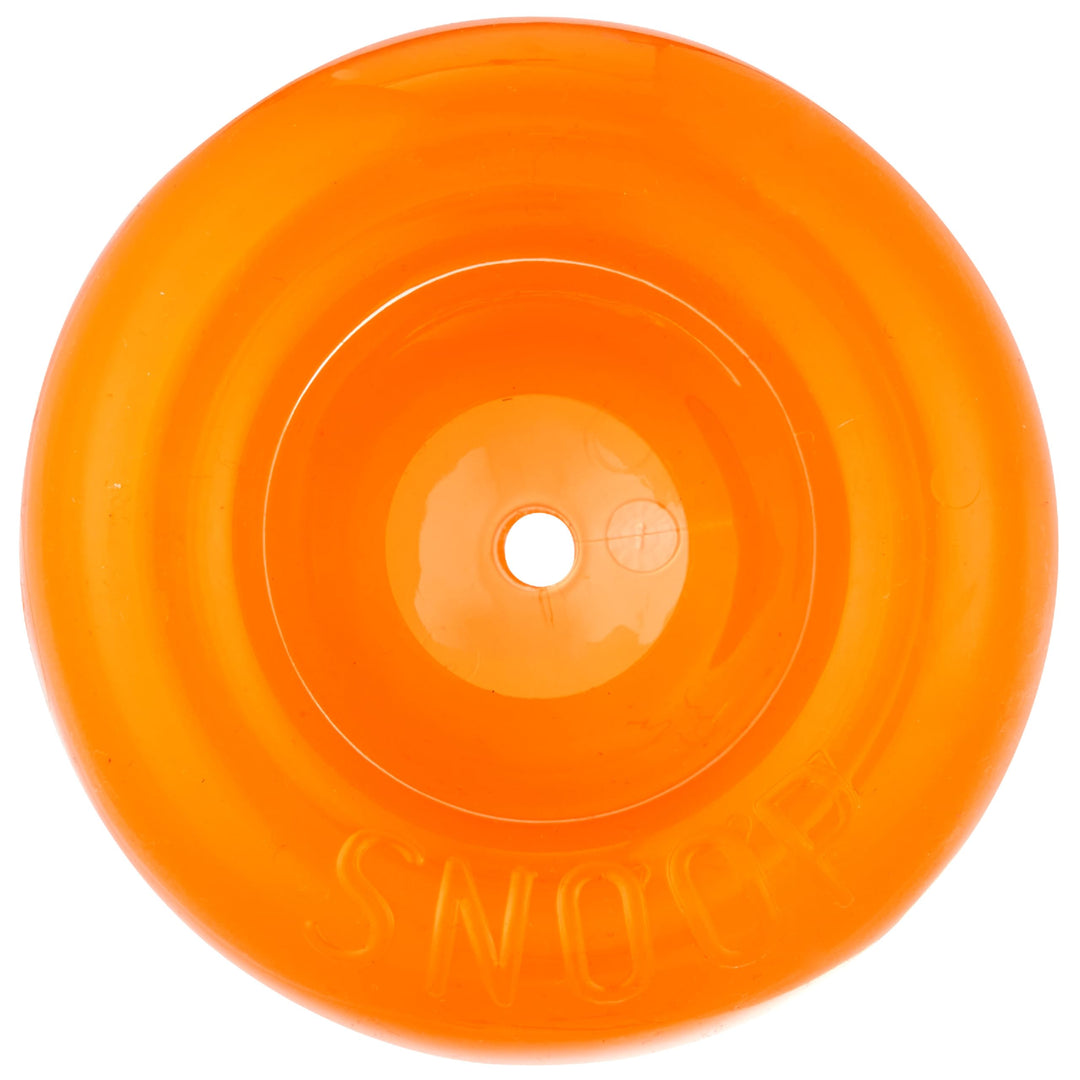 by Planet Dog Snoop Durable Interactive Treat Dispensing Dog Toy, Large, Orange