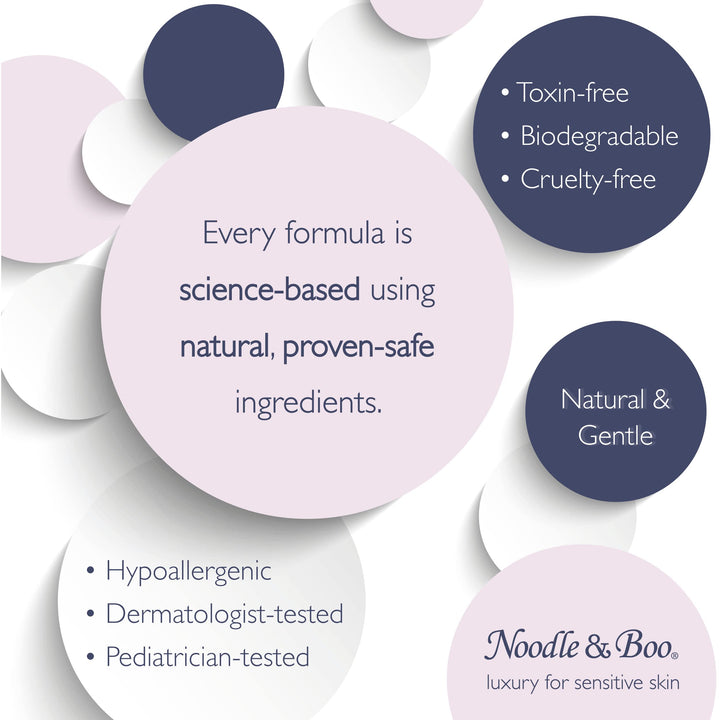 Noodle & Boo Lavender Extra Gentle Newborn and Baby Shampoo for Sensitive Skin, 16 fl. oz.