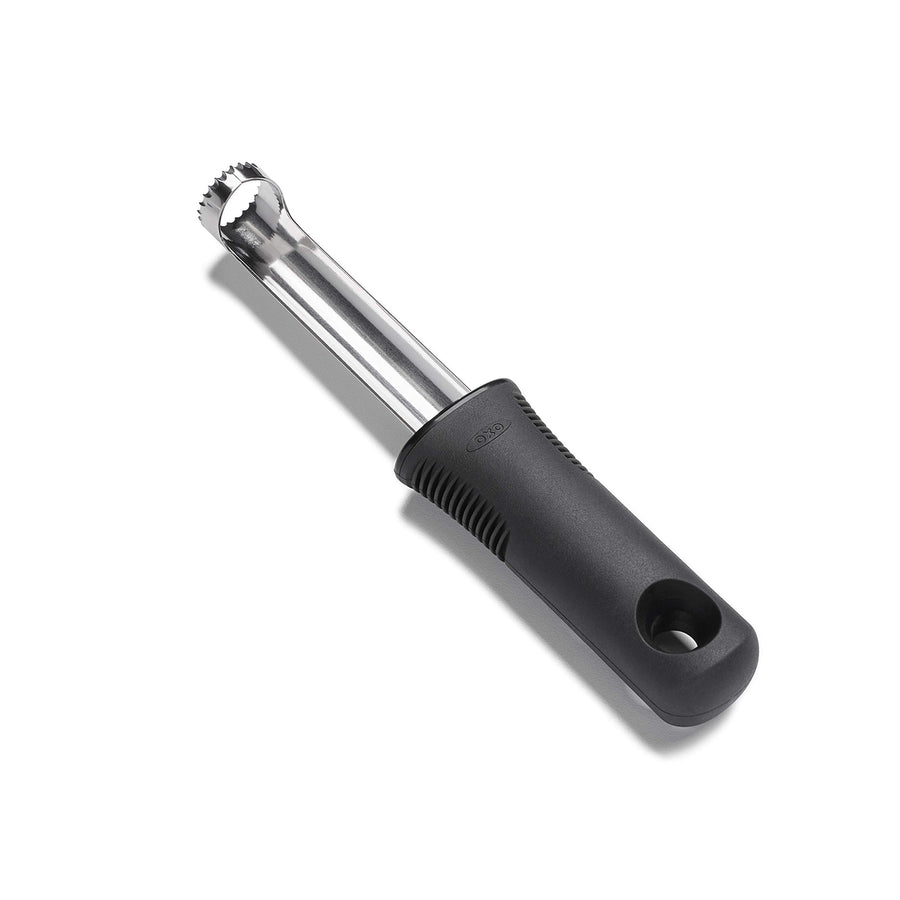 Good Grips Apple Corer,1 EA, Silver/Black