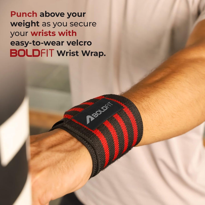 Wrist Straps for Weightlifting - Wrist Wraps for Weightlifting and Crossfit Weight Lifting Wrist Wraps with Thumb Loop - Professional Lifting Wrist Straps For Heavy Lifting Gym Wrist Support