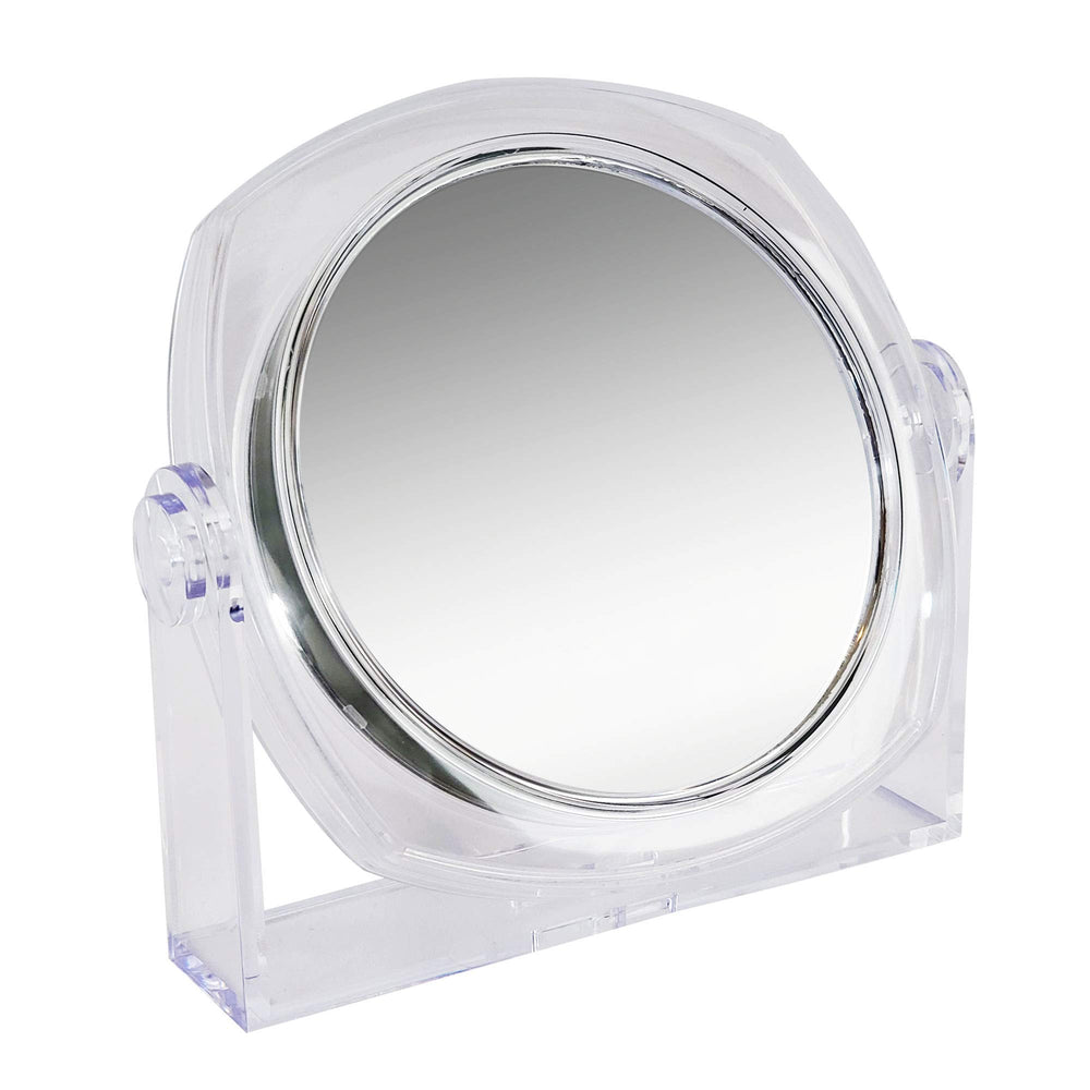 Clear Vanity Mirror, 1X/10X