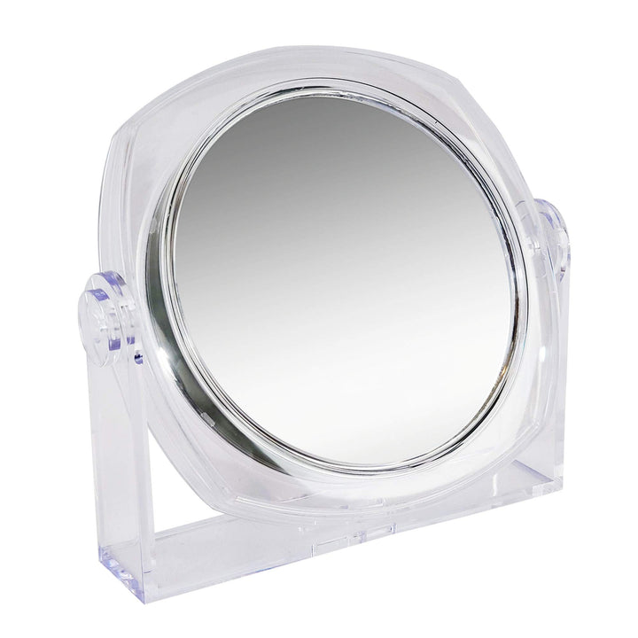 Clear Vanity Mirror, 1X/10X