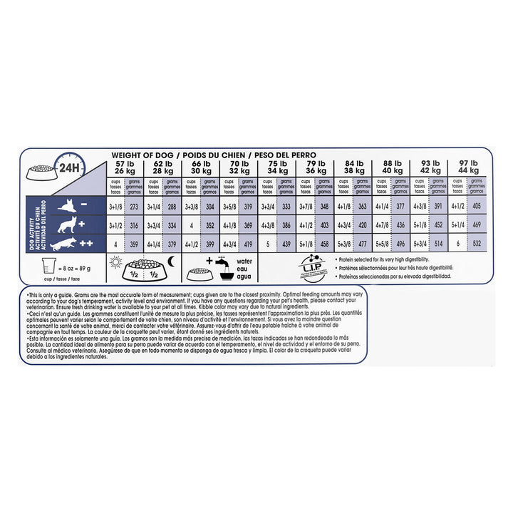 Large Adult 5+ Dry Dog Food for Older Dogs, 30 lb bag