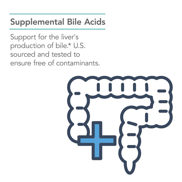 Ox Bile 500 mg - Ox Bile Supplements for No Gallbladder, Digestive Enzymes for Liver, Fat Digestion Support, Hypoallergenic Gallblader Supplements - 100 Capsules 1-Pack