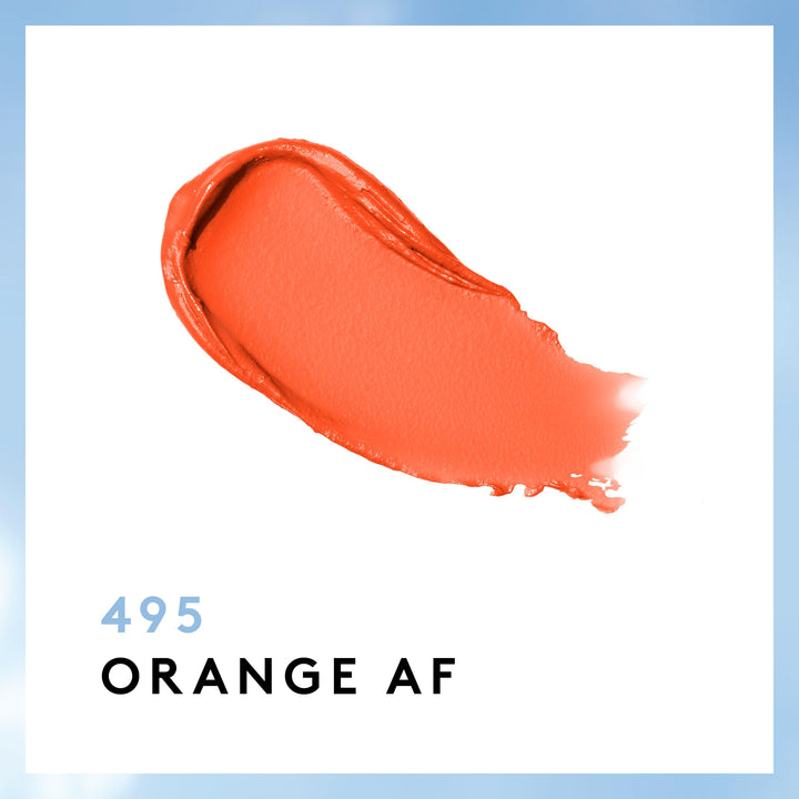Exhibitionist Cream Lipstick, Orange AF