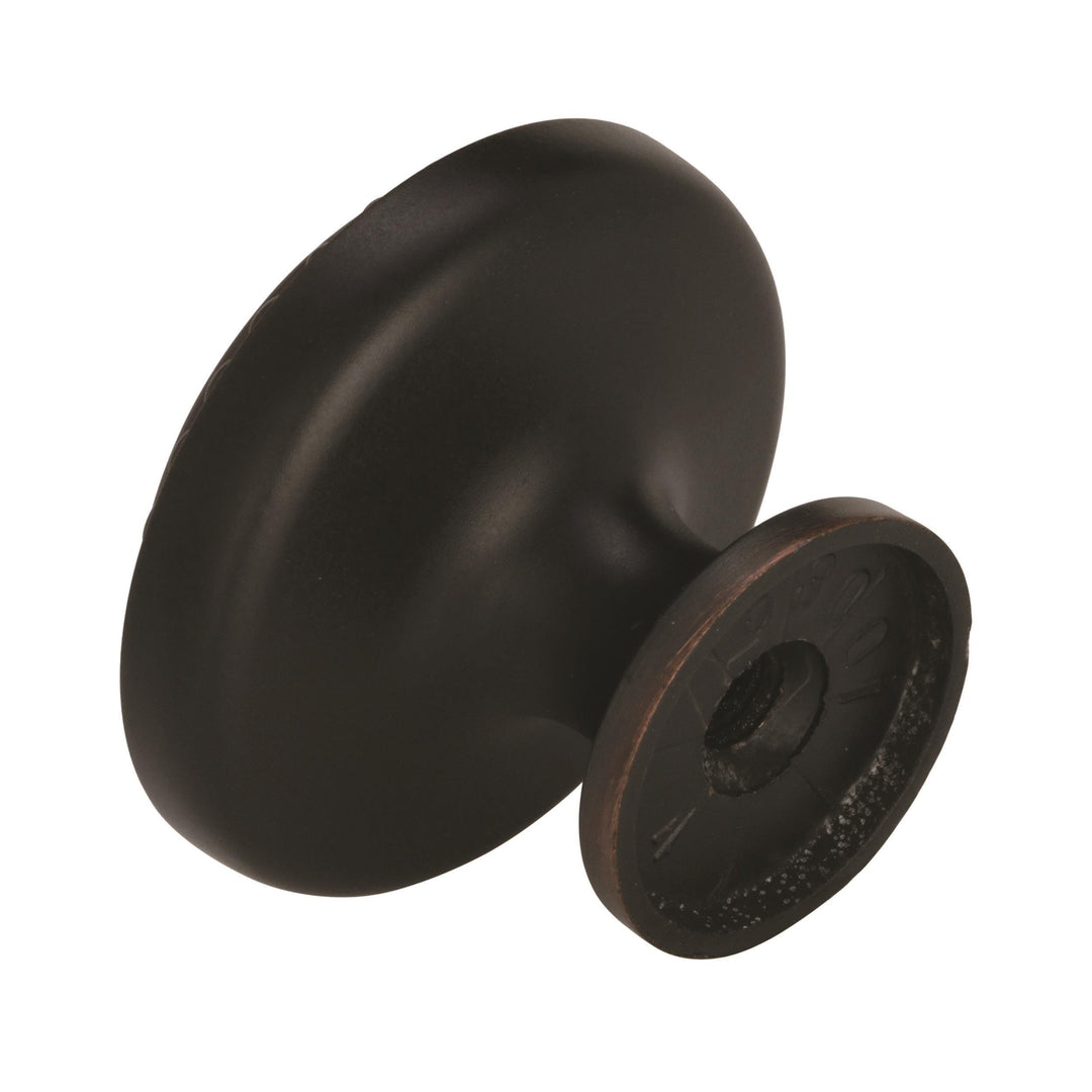 | Cabinet Knob | Oil Rubbed Bronze | 1-3/16 inch (30 mm) Diameter | Everyday Heritage | 1 Pack | Drawer Knob | Cabinet Hardware