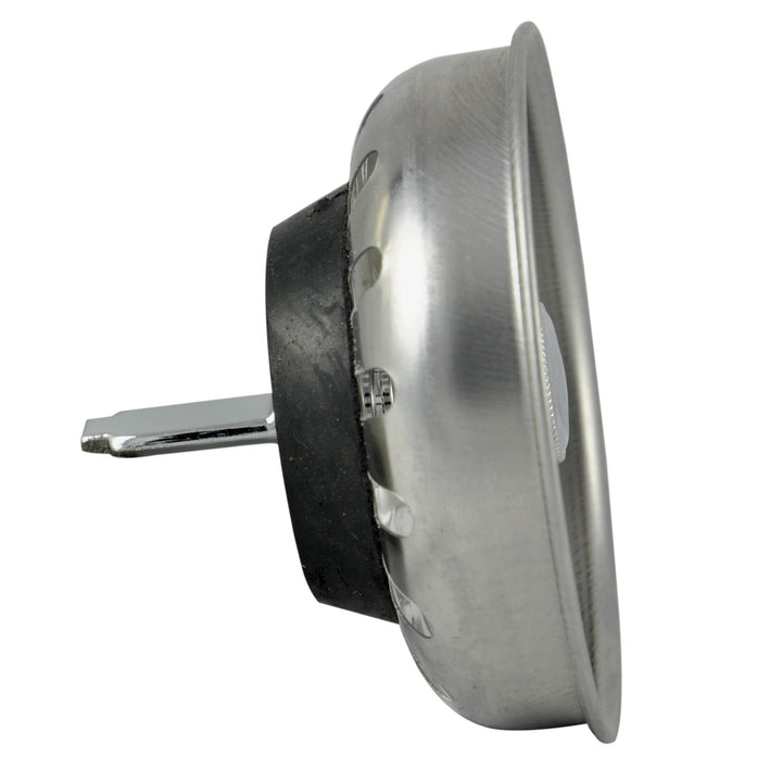 DANCO Kitchen Sink Basket Strainer Splash Guard with Stationary Post, Stainless Steel, 1-Pack (88275)